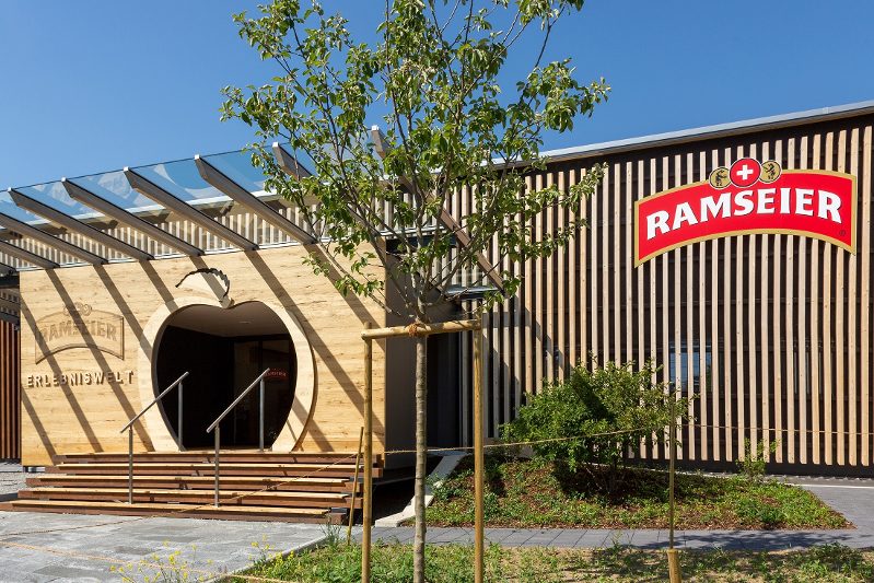 Neubau Ramseier Erlebniswelt in Sursee