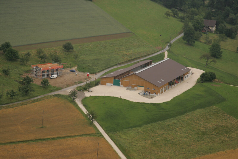 Neubau Scheune Lerbhalden in Oftringen