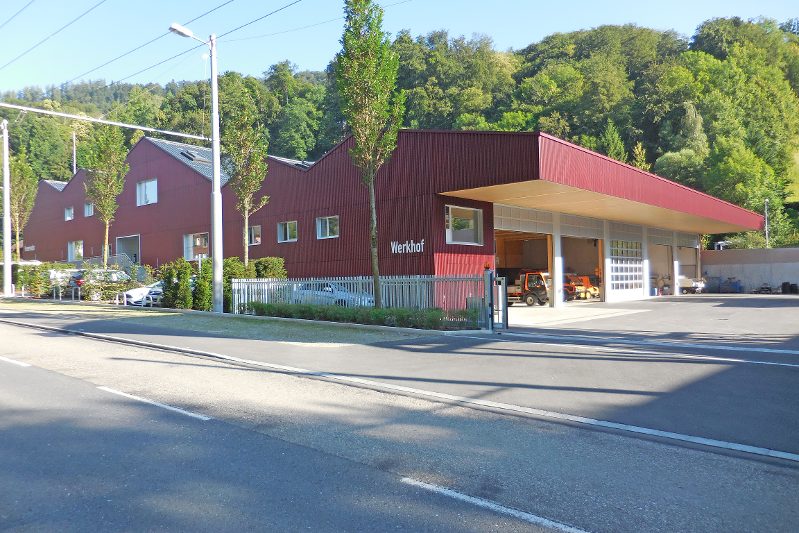 Neubau Feuerwehr- und Werkhofgebäude Eichenspes in Kriens