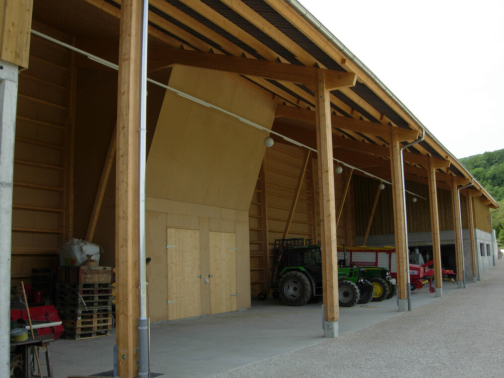 Neubau Scheune Lerbhalden in Oftringen