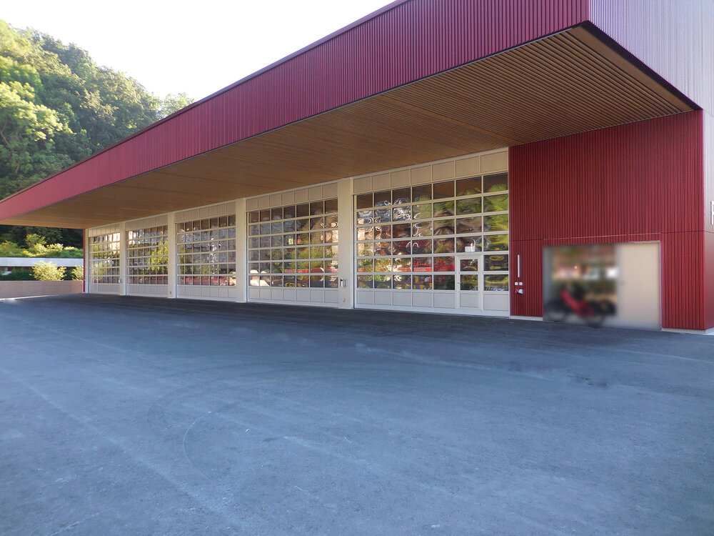 Neubau Feuerwehr- und Werkhofgebäude Eichenspes in Kriens
