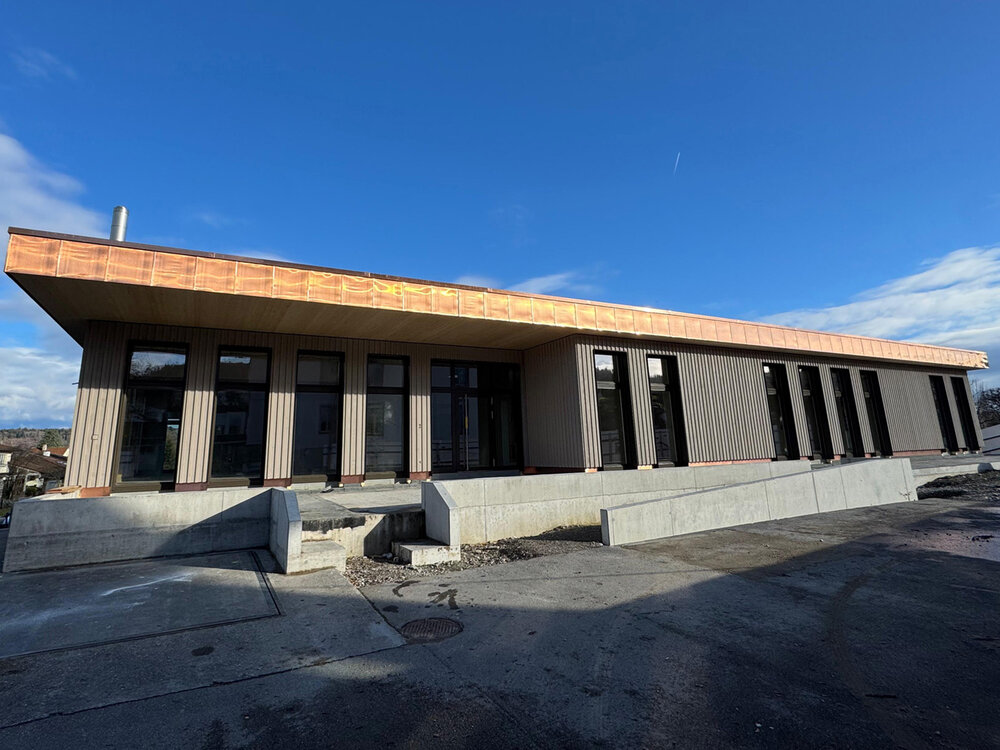Endspurt für den Neubau Doppelkindergarten und Erweiterung Werkhof in Dintikon