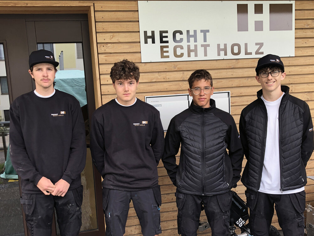 Herzlich willkommen im Hecht Holzbau-Team!