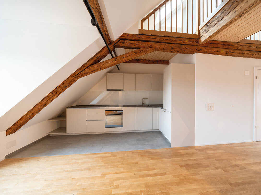 Sanierung und Ausbau Dachgeschoss Restaurant Löwen in Sursee