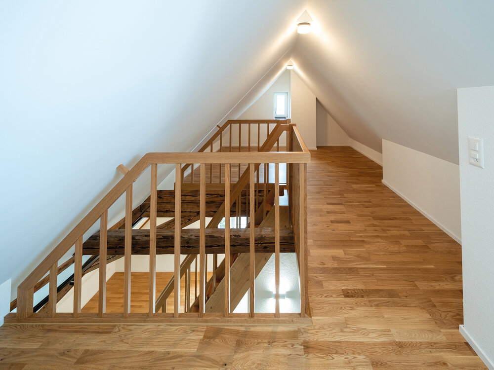 Sanierung und Ausbau Dachgeschoss Restaurant Löwen in Sursee