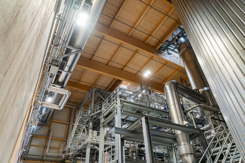 Neubau Faserplattenwerk Schilliger Holz AG in Küssnacht am Rigi