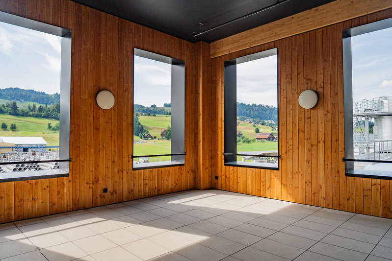 Neubau Faserplattenwerk Schilliger Holz AG in Küssnacht am Rigi