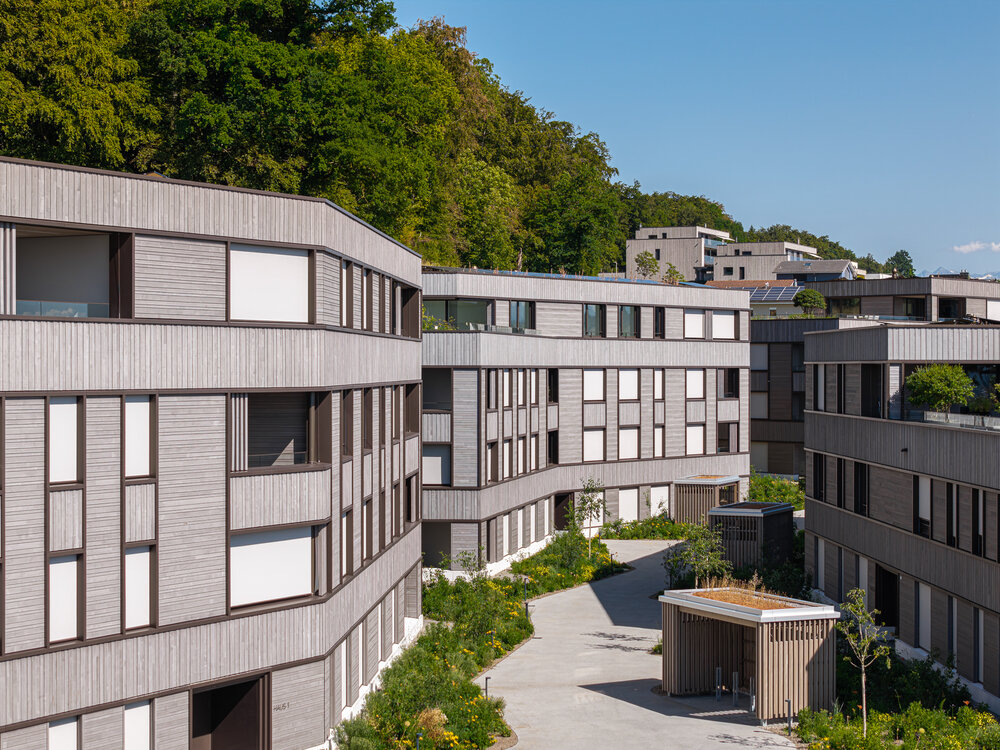 Neubau WÜB Burg Park in Schenkon