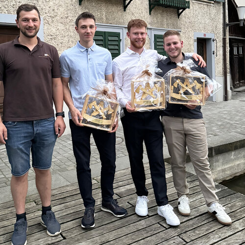 Geschafft! Glückwunsch zur bestandenen Prüfung